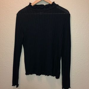 Black turtleneck